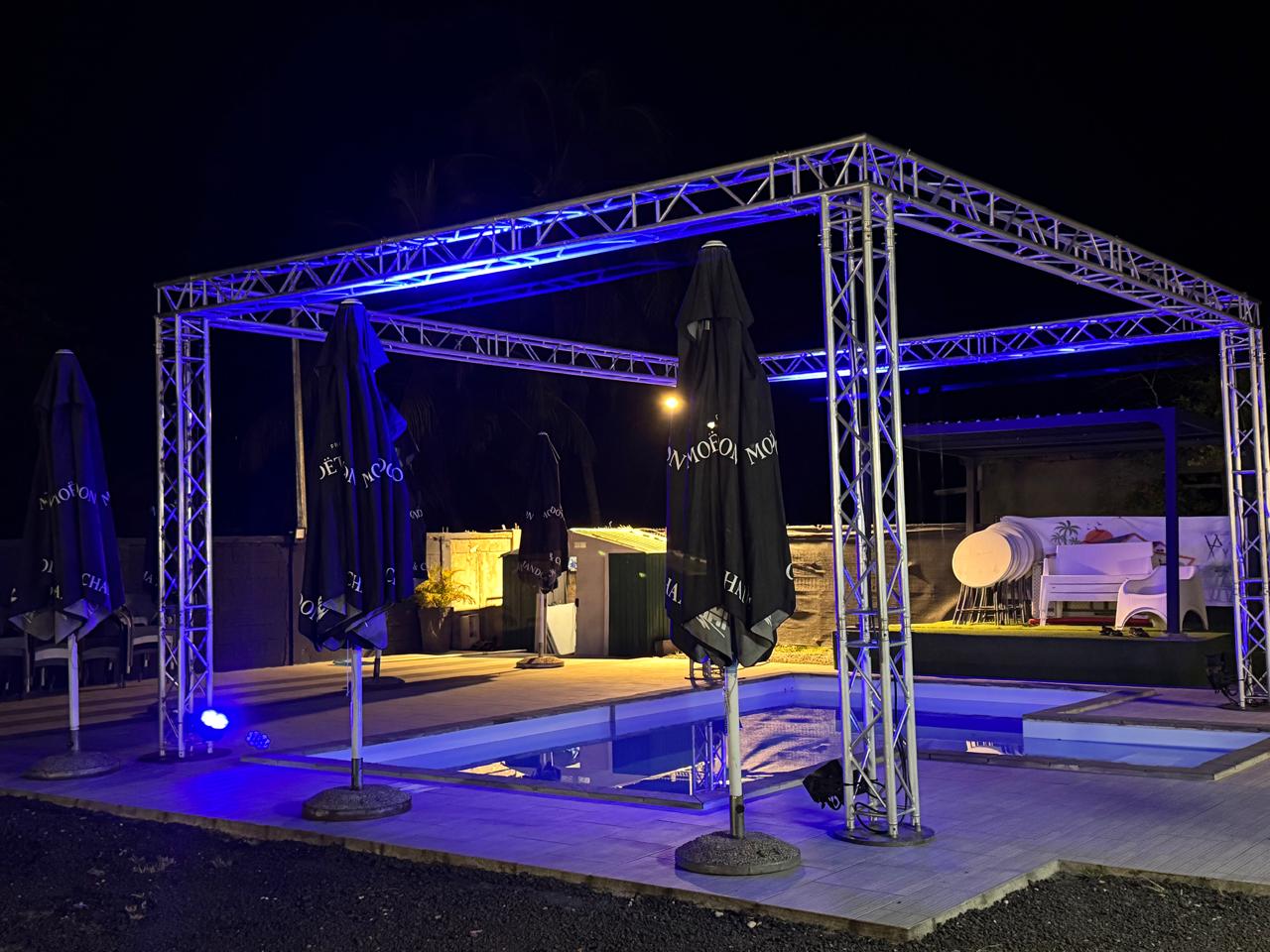 Mise en lumière Villa Anse